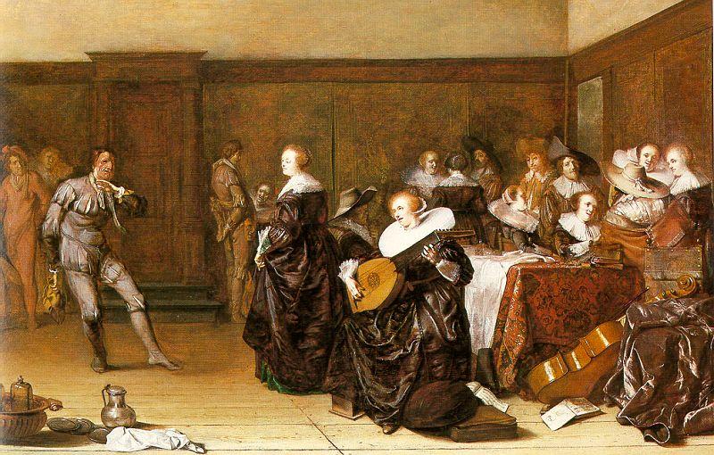 Pieter Codde Dancing Party china oil painting image